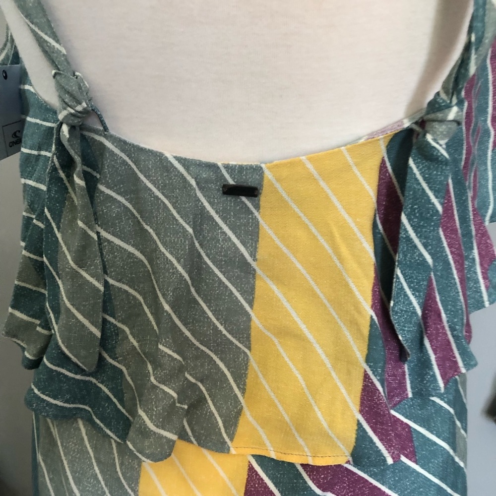 NWT O’NIELL FLOWY COLORBLOCK TANK TOP - Picture 6 of 7